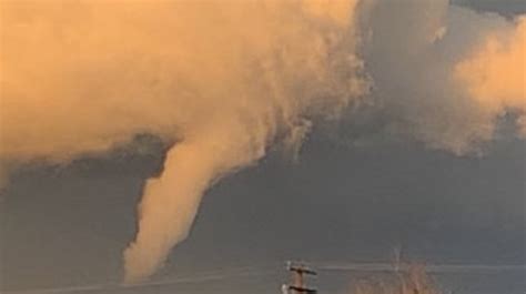 Funnel clouds spotted across the Central Valley