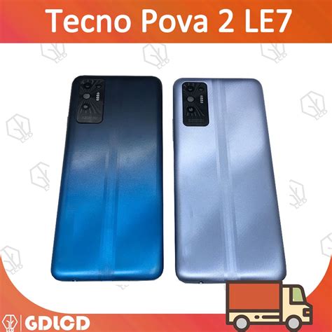 For Tecno Pova Le Back Battery Cover Rear Panel Door Housing Case