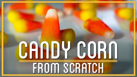 Watch A Man Try To Make Candy Corn Using Only Natural Ingredients