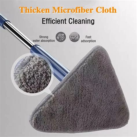 Effortless Cleaning With Our 360 Rotatable Adjustable Triangle Mop In