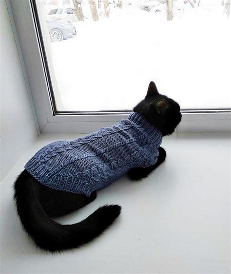 Pattern pet jumper Patterns knitting sweater for cat pet small | Etsy