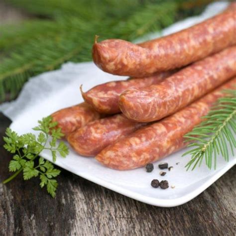 Saucisses porc et bœuf à déjeuner biologique Mon Epicier Bio