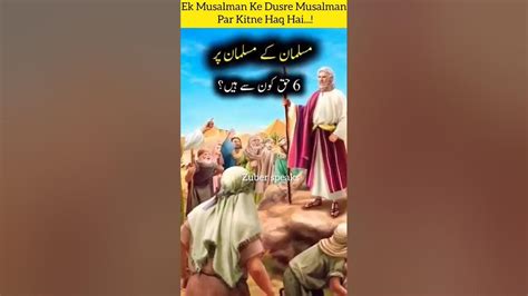 Ek Musalman Ke Dusre Musalman Par Kitne Haq Hai Ytshort Shorts Facts