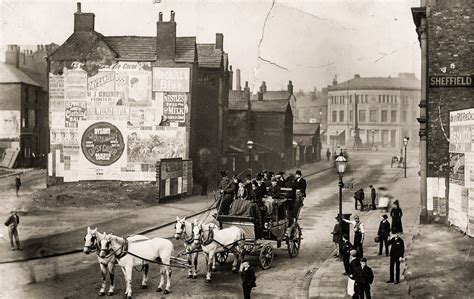 Surrey Street where Sheffield Town Hall now is - Sheffield History ...