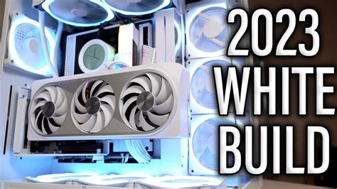 Nzxt H Elite All White Pc Build Youtube