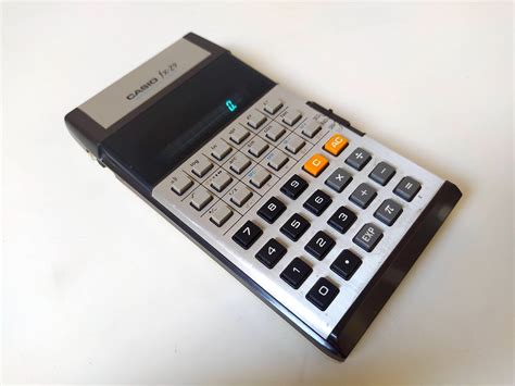 Casio Fx 29 Scientific Calculator Vintage Casio Calculator Etsy