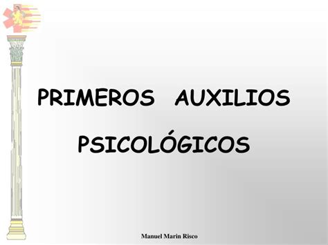 Ppt Primeros Auxilios PsicolÓgicos Powerpoint Presentation Free Download Id 916456