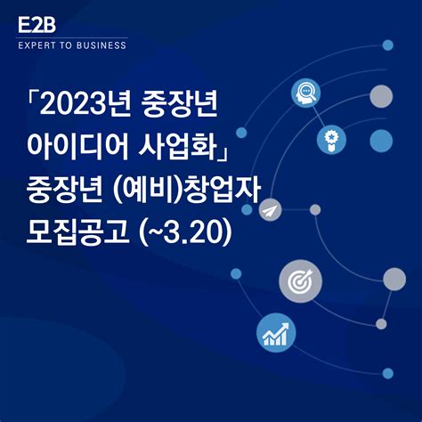 「2023년 중장년 아이디어 사업화」 중장년 예비창업자 모집공고 ~320 윌랩