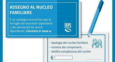 Assegno Nucleo Familiare Cambiano I Livelli Di Reddito Come Fare