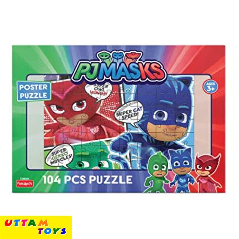 Buy Funskool Pj Masks 104 Pcs Puzzle Uttam Toys