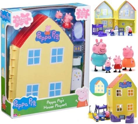 Winka Peppa Domek Z Figurkami I Akcesoriami Oficjalne