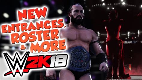 Wwe 2k18 Gameplay Entrances Finn Bàlor The Authors Of Pain And More