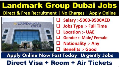 Landmark Group Hiring Staff In Dubai Abu Dhabi And Sharjah Uae And Jobs