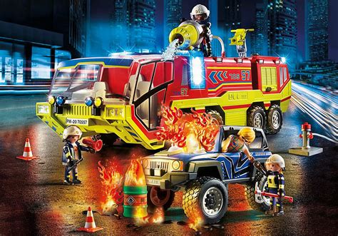 Playmobil Fire Engine With Truck City Action Kite And Kaboodle