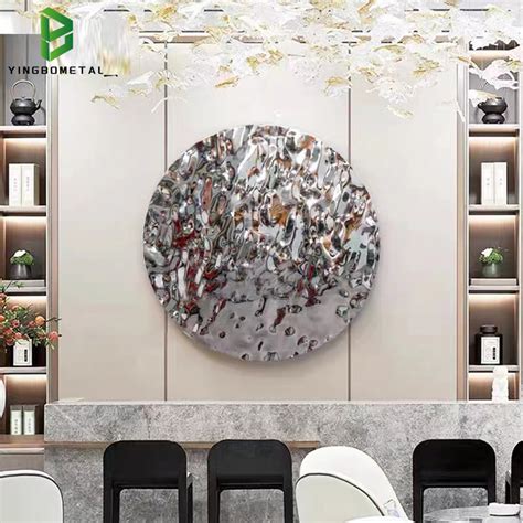 Modern Unique Metal Nature Landscape Wall Decor Art For Living Room