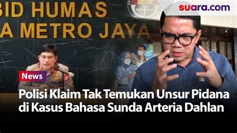 Singgung Hak Imunitas Polisi Klaim Tak Temukan Unsur Pidana Di Kasus