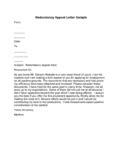 2022 Appeal Letter Templates Fillable Printable Pdf And Forms Handypdf