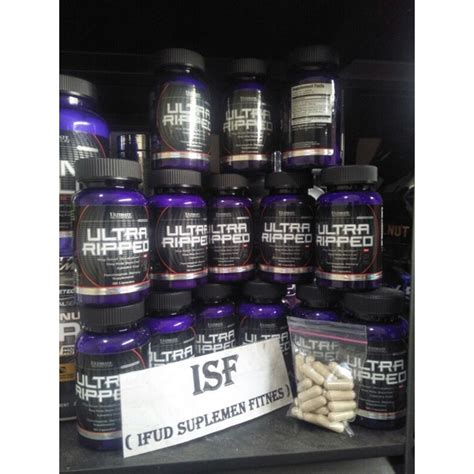 Jual Ultimate Nutrition Ultra Ripped 90 Caps Pembakar Lemak Ecer 90