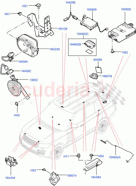 Anti Theft Alarm Systems Parts For Land Rover Range Rover 2012 2021