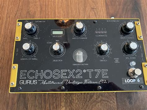 Gurus T7e Echosex 2 The Big One 2019 Black Reverb