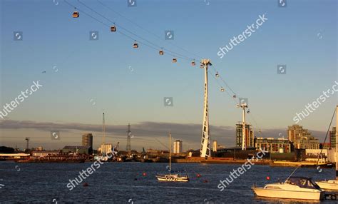 Emirates Air Line Thames Cable Car Editorial Stock Photo Stock Image