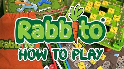 How To Play Rabbito In Minutes The Wooden Rabbit Carrot Collecting