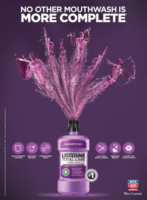 Listerine Total Care Rite Aid Ad By Brian S At Coroflot