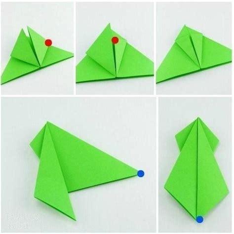 Mejor Para Origami Facili Rana Che Salta Alyshia Kanters Blogs