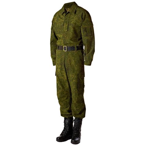 Russian Modern Military Uniform Digital Flora Summer