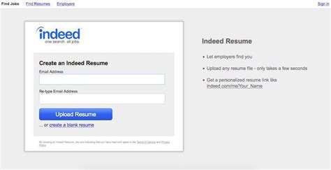 Indeed Resume Login | Resume Template