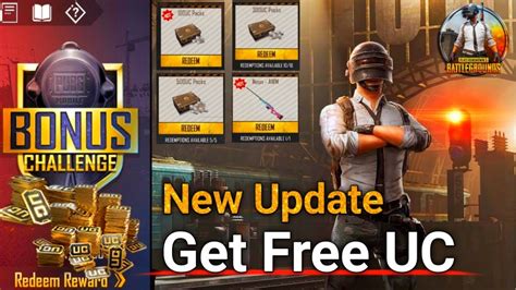 How To Get Free Uc In Pubg Mobile New Update Redeem Free Uc Play Pubg