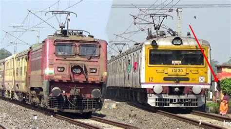 Furious Speedy Kanchanjunga Kamakhya Intercity Express And Emu Local