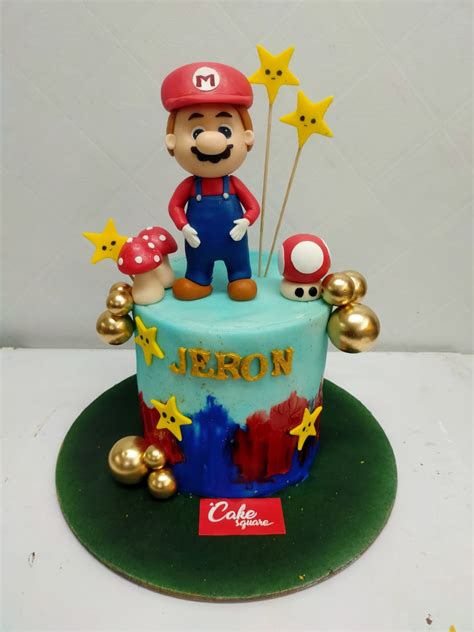 Super mario Theme 2 Kg Cake by cs |Best Customised Cake in Chennai ...