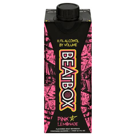 Beatbox Malt Beverage Pink Lemonade Flavored 500 Ml Delivery Or