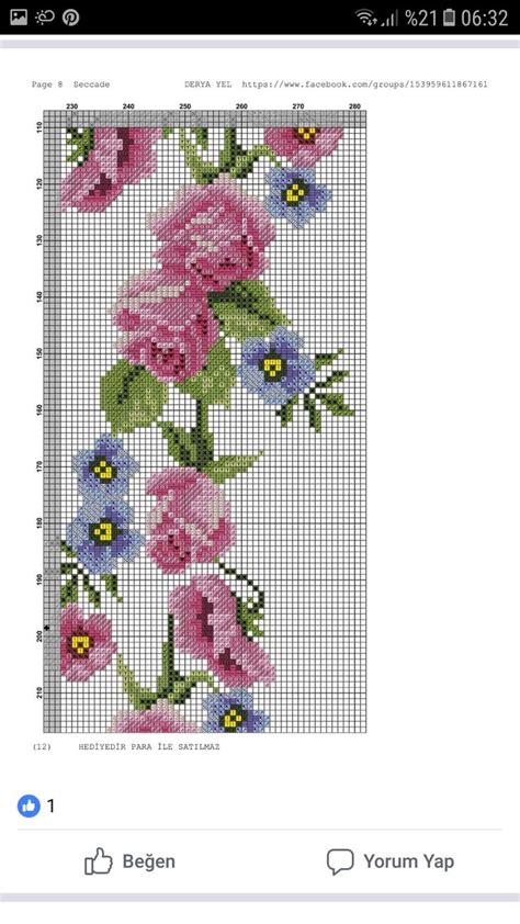 Pin by Şenay Basa on Kanaviçe Counted cross stitch patterns Cross