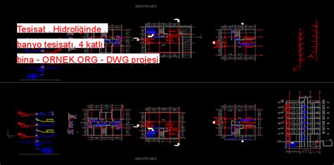Proje Sitesi Tesisat Hidroli Inde Banyo Tesisat Katl Bina