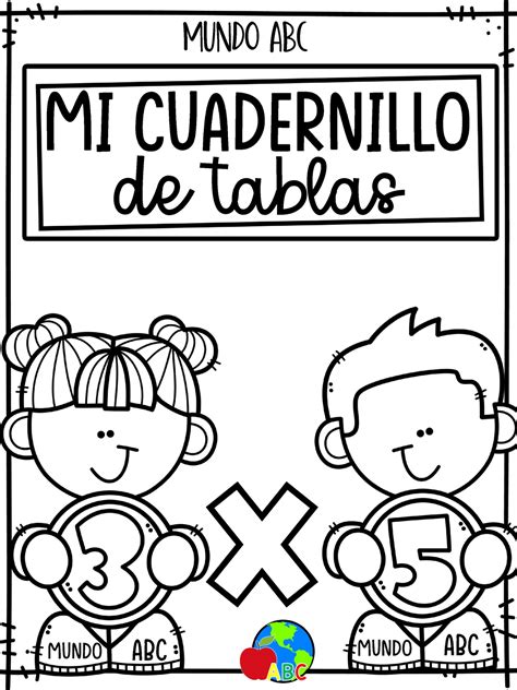 Cuadernillo Tablas De Multiplicar De Tablas Mundo Abc Resuelve