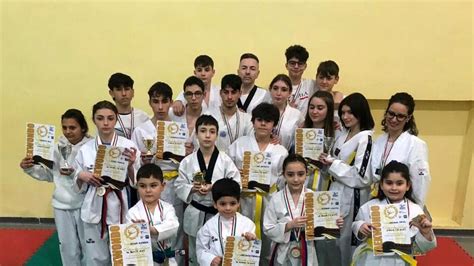 Taekwondo Passaggi Di Cinture A Gonfie Vele Gli Atleti DellAsd Tae