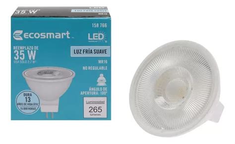 Foco Led Mr Ecosmart W L Menes Luz Blanca