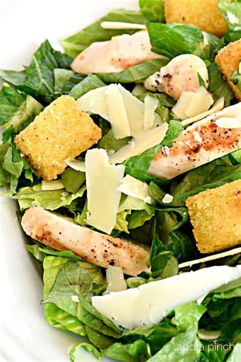 Easy Chicken Caesar Salad Recipe Add A Pinch