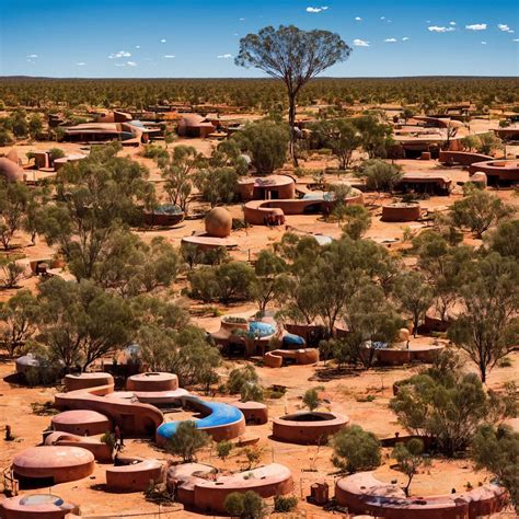 KREA Village Of Beautiful Earthships In The Australian Outback Parks