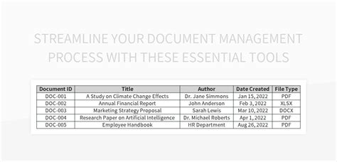 digital documentation templates  google sheets  microsoft