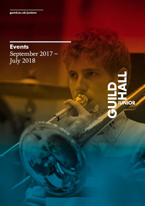 Junior Guildhall Events Guide 2017-2018 by Guildhall School - Issuu