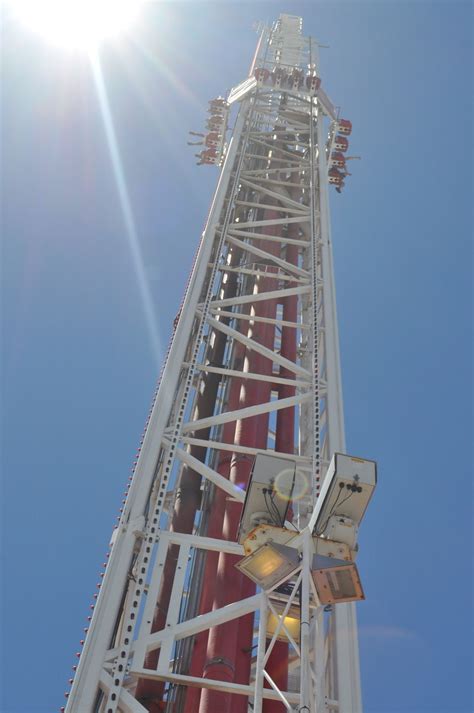 Big Shot ride at the top of the Stratosphere Las Vegas | Stratosphere ...