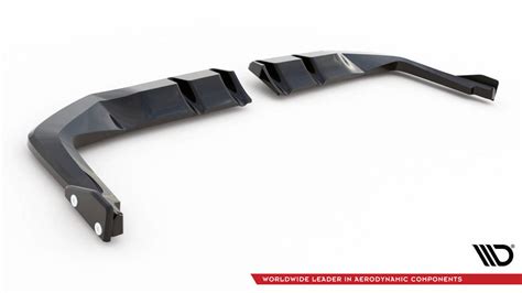 Sottoparaurti Splitter Posteriore V Flaps Honda Civic Type R Mk