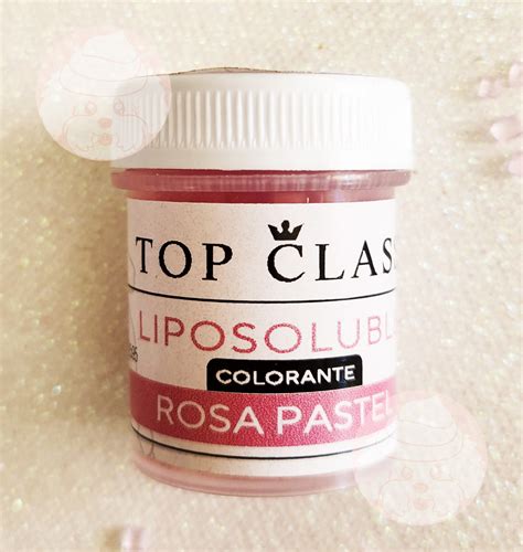 Polvo Colorante Rosa Pastel Liposoluble Top Class 5g Milo Milo Bakery