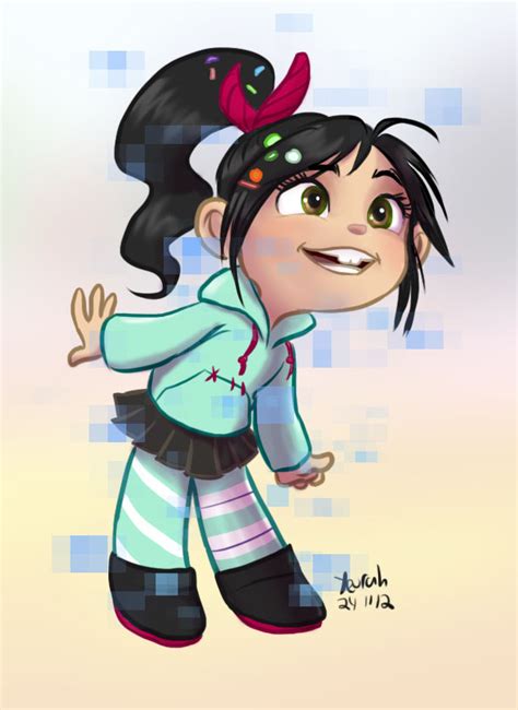 Vanellope Von Schweetz By Konstance On Deviantart