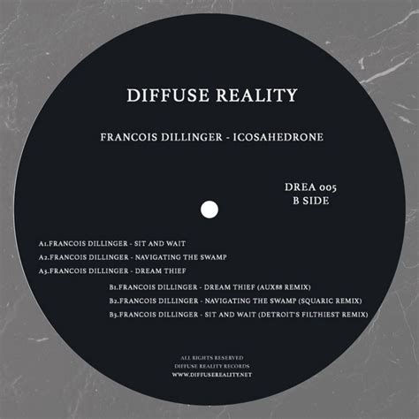 Francois Dillinger With Remixes From Keith Tucker Squaric And Detroits