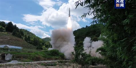 China Fires Precision Missile Strikes In Taiwan Strait Day After