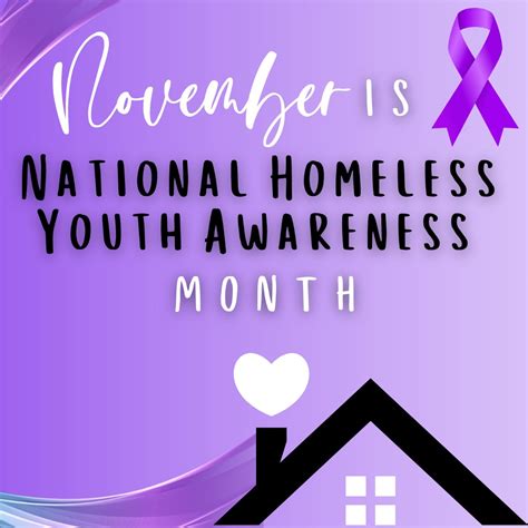 Homeless Youth Awareness Month